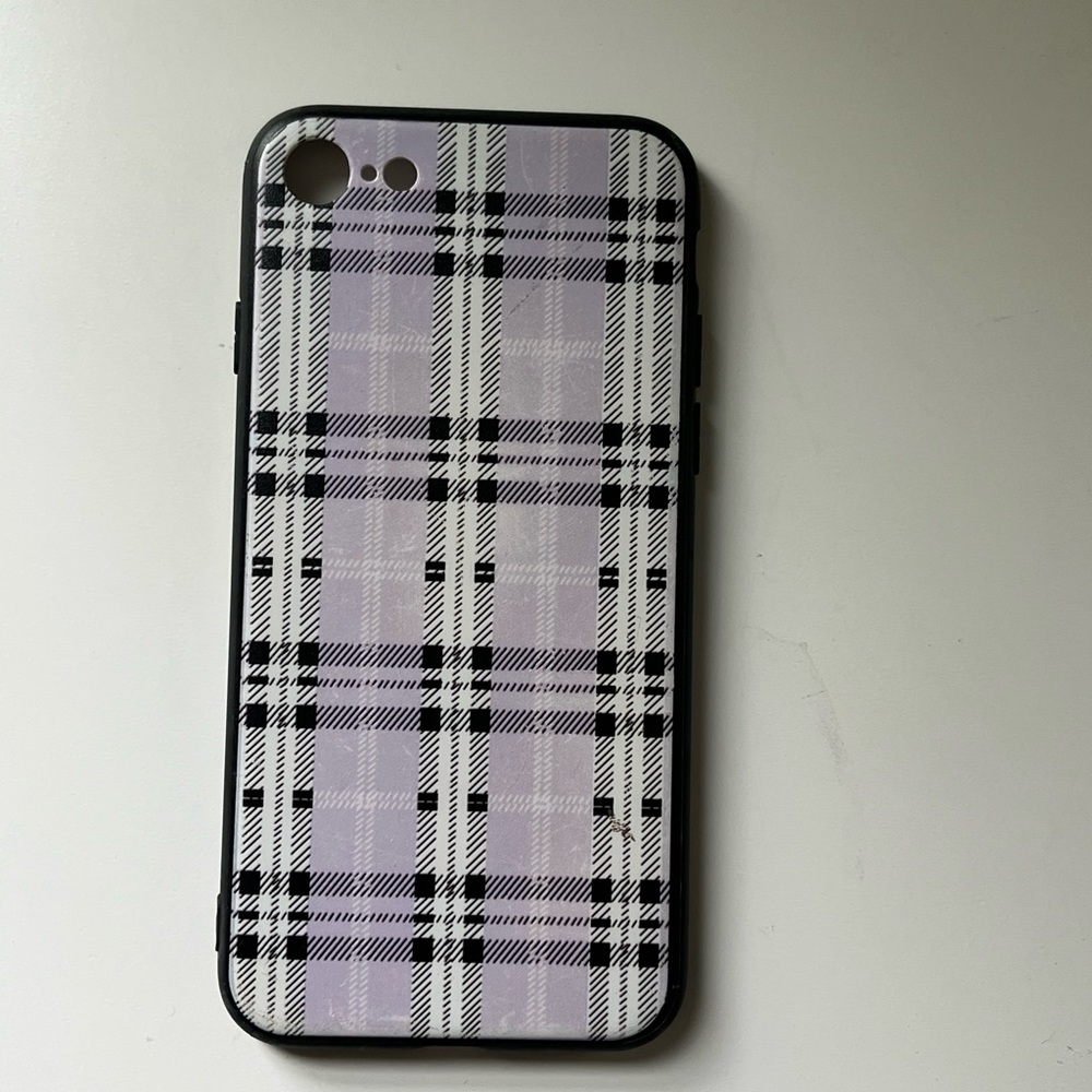Plaid iPhone 8